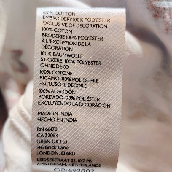 Anthropologie Women's XS Embroidered Beaded Tank Top NWT - Picture 5 of 8